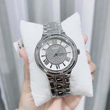  Shop Authentic Guess Madison Diamonds Silver Dial Silver Steel Strap Watch for Women - W0637L1 - Luxxuri