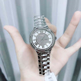  Shop Authentic Guess Madison Diamonds Silver Dial Silver Steel Strap Watch for Women - W0637L1 - Luxxuri