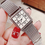  Shop Authentic Guess Highline White Dial Silver Mesh Bracelet Watch For Women - W0826L1 - Luxxuri
