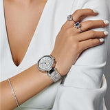  Shop Authentic Michael Kors Camille Crystals Quartz Silver Dial Silver Steel Strap Watch for Women - MK6993 - Luxxuri