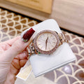  Shop Authentic Michael Kors Lilane Quartz Rose Gold Dial Rose Gold Steel Strap Watch For Women - MK1068 - Luxxuri
