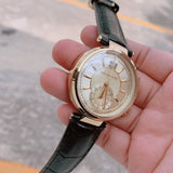  Shop Authentic Michael Kors Sawyer Champagne Dial Black Leather Strap Watch for Women - MK2433 - Luxxuri
