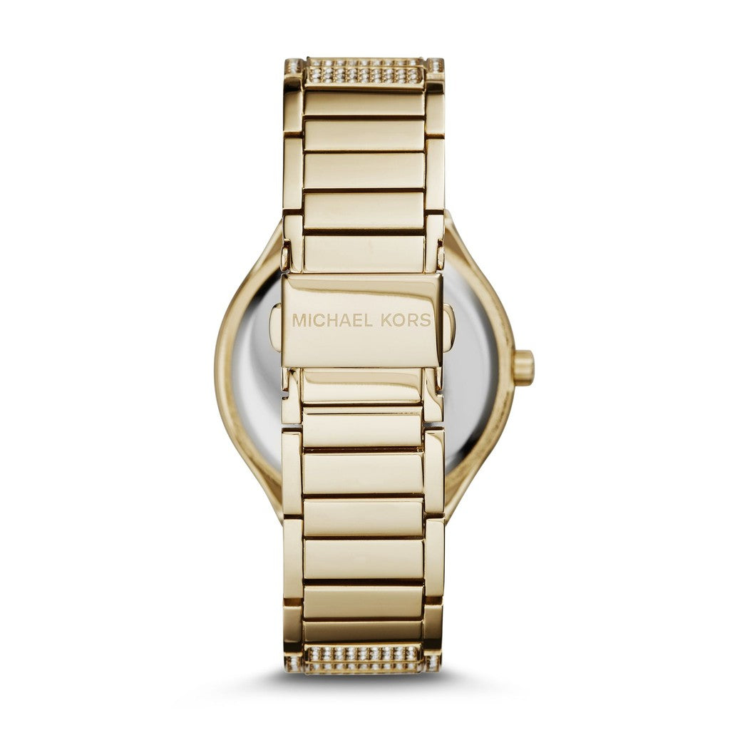  Shop Authentic Michael Kors Kerry Crystals Gold Dial Gold Steel Strap Watch For Women - MK3360 - Luxxuri