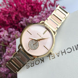  Shop Authentic Michael Kors Portia Rose Gold Dial Two Tone Steel Strap Watch for Women - MK3706 - Luxxuri