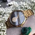  Shop Authentic Michael Kors Portia Black Dial Gold Steel Strap Watch for Women - MK3788 - Luxxuri