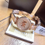  Shop Authentic Michael Kors Sofie Quartz Crystals Crystals Rose Gold Dial Rose Gold Steel Strap Watch For Women - MK4336 - Luxxuri