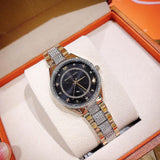  Shop Authentic Michael Kors Lauryn Crystal Pave Black Dial Two Tone Steel Strap Watch For Women - MK4403 - Luxxuri