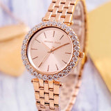  Shop Authentic Michael Kors Darci Quartz Rose Gold Dial Rose Gold Steel Strap Watch For Women - MK4514 - Luxxuri