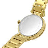  Shop Authentic Michael Kors Parker Mother of Pearl White Dial Gold Steel Strap Watch For Women - MK4693 - Luxxuri