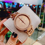  Shop Authentic Michael Kors Parker Rose Gold Dial with Diamonds Rose Gold Steel Strap Watch for Women - MK6426 - Luxxuri