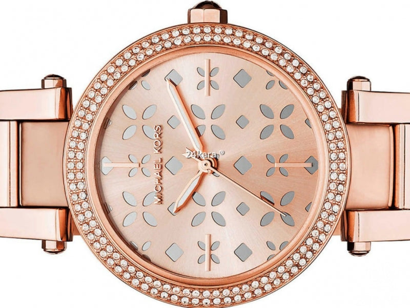  Shop Authentic Michael Kors Parker Rose Gold Dial Steel Strap Watch for Women - MK6470 - Luxxuri