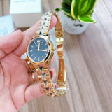  Shop Authentic Michael Kors Runway Mercer Quartz Black Dial Two Tone Steel Strap Watch For Women - MK6672 - Luxxuri