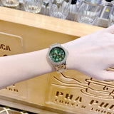  Shop Authentic Michael Kors Camille Multifunction Green Dial Gold Steel Strap Watch For Women - MK6981 - Luxxuri