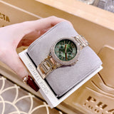  Shop Authentic Michael Kors Camille Multifunction Green Dial Gold Steel Strap Watch For Women - MK6981 - Luxxuri