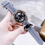 Shop Authentic Michael Kors Janelle Three Hand Grey Dial Grey Rubber Strap Watch For Women - MK7314 - Luxxuri