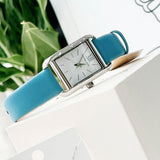  Shop Authentic Michael Kors Petite Monroe White Dial Blue Leather Strap Watch for Women - MKO1061 - Luxxuri
