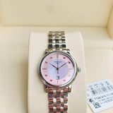  Shop Authentic Tissot Carson Premium Lady Mother of Pearl Pink Dial Silver Steel Strap Watch For Women - T122.210.11.159.00 - Luxxuri