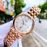  Shop Authentic Tissot T Classic Carson Premium Automatic White Dial Rose Gold Steel Strap Watch for Men - T122.407.33.031.00 - Luxxuri