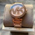  Shop Authentic Michael Kors Parker Quartz Rose Gold Dial Rose Gold Steel Strap Watch For Women - MK6660 - Luxxuri