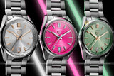  Shop Authentic Tag Heuer Carrera Date Automatic 18K Pink Dial Silver Steel Strap Watch for Women - WBN2313.BA0001 - Luxxuri