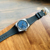  Shop Authentic Tissot PRX Blue Dial Black Rubber Strap Watch For Men - T137.410.17.041.00 - Luxxuri