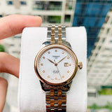  Shop Authentic Tissot Le Locle Automatic Lady Mother of Pearl Dial Two Tone Steel Strap Watch For Women - T006.207.22.116.00 - Luxxuri