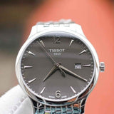  Shop Authentic Tissot T Classic Tradition Grey Dial Silver Steel Strap Watch For Men - T063.610.11.067.00 - Luxxuri