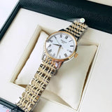  Shop Authentic Tissot T Classic Carson Quartz White Dial Two Tone Steel Strap Watch for Men - T085.410.22.013.00 - Luxxuri
