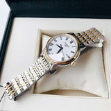  Shop Authentic Tissot T Classic Carson Quartz White Dial Two Tone Steel Strap Watch for Men - T085.410.22.013.00 - Luxxuri