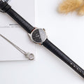  Shop Authentic Tissot Le Locle Automatic Lady Black Dial Black Leather Strap Watch for Women - T41.1.123.57 - Luxxuri