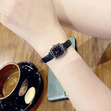  Shop Authentic Tissot Lovely Square Quartz Diamonds Black Dial Black Leather Strap Watch For Women - T058.109.16.056.00 - Luxxuri
