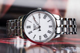  Shop Authentic Tissot T Classic Dream White Dial Silver Steel Strap Watch for Men - T033.410.11.013.01 - Luxxuri