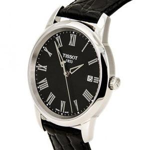  Shop Authentic Tissot Classic Dream Black Dial Black Leather Strap Watch for Men - T033.410.16.053.01 - Luxxuri
