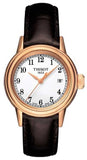  Shop Authentic Tissot T Classic Carson Quartz White Dial Brown Leather Strap Watch for Men - T085.410.36.012.00 - Luxxuri