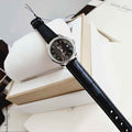  Shop Authentic Tissot Le Locle Automatic Lady Black Dial Black Leather Strap Watch for Women - T41.1.123.57 - Luxxuri