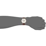  Shop Authentic Tommy Hilfiger Evan White Dial Brown Leather Strap Watch for Men - 1710394 - Luxxuri