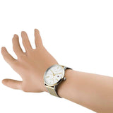  Shop Authentic Tommy Hilfiger Jenna Quartz White Dial Two Tone Mesh Bracelet Watch for Women  - 1782074 - Luxxuri