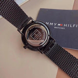  Shop Authentic Tommy Hilfiger Brooklyn Black Dial Black Mesh Bracelet Watch for Men - 1791507 - Luxxuri