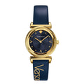 Shop Authentic Versace Greca Blue Dial Blue Leather Strap Watch for Women - VERE00218 - Luxxuri
