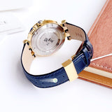  Shop Authentic Versace V-Race Multifunction Quartz Blue Dial Blue Leather Strap Watch For Men - VEBV00219 - Luxxuri