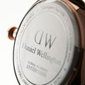  Shop Authentic Daniel Wellington Classic Sheffield White Dial Black Leather Strap Watch For Men - DW00100084 - Luxxuri