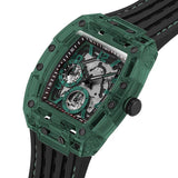  Shop Authentic Guess Phoenix Analog Black Dial Black Silicone Strap Watch For Men- GW0499G7 - Luxxuri