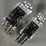  Shop Authentic Emporio Armani Classic Black Dial Silver Stainless Steel Watch For Women - AR0157 - Luxxuri