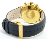  Shop Authentic Emporio Armani Gianni Beige Dial Grey Leather Strap Watch For Men - AR0386 - Luxxuri