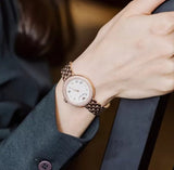  Shop Authentic Emporio Armani Rosa Quartz Mother of Pearl White Dial Rose Gold Steel Strap Watch For Women - AR11355 - Luxxuri
