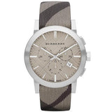  Shop Authentic Burberry The City Smoked Brown Dial Brown Leather Strap Watch for Men - BU9361 - Luxxuri