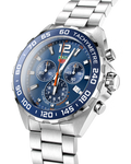  Shop Authentic Tag Heuer Formula 1 Chronograph Blue Dial Silver Steel Strap Watch for Men - CAZ1014.BA0842 - Luxxuri
