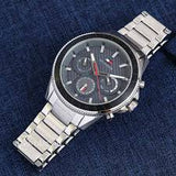  Shop Authentic Tommy Hilfiger Aiden Chronograph Grey Dial Silver Steel Strap Watch For Men - 1791857 - Luxxuri
