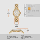  Shop Authentic Michael Kors Camile Analog White Dial Gold Steel Strap Watch for Women - MK4801 - Luxxuri