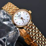  Shop Authentic Tissot Lovely Mother of Pearl Dial Rose Gold Steel Strap Watch for Women - T140.009.33.111.00 - Luxxuri
